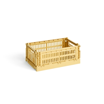 HAY Colour Crate Small - Golden Yellow 